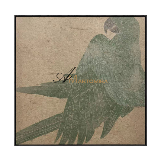Bird Paintings | Large Contemporary Wall Art | Paintings Of Birds In Acrylic | Wabi Sabi Wall Art #MF071