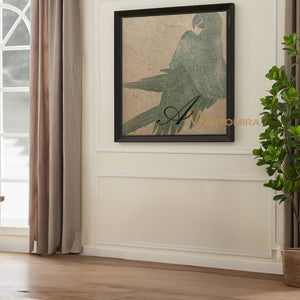 Bird Paintings | Large Contemporary Wall Art | Paintings Of Birds In Acrylic | Wabi Sabi Wall Art #MF071
