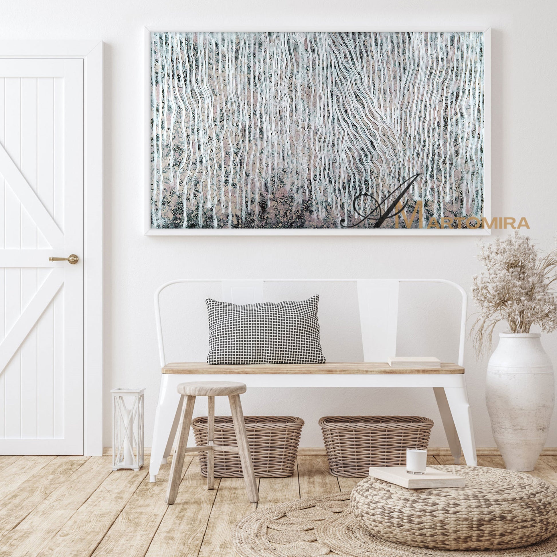 Textured Wall Art | Wall Art Decor | Large Abstract Canvas Wall Art | Large Canvas Acrylic Painting #SH002