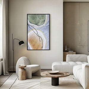 Textured Canvas Art | Large Textured Wall Art | Modern Abstract Wall Art | Abstract Geometric Art #DF012
