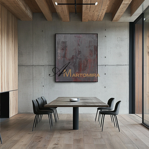 Black Wall Art | Contemporary Abstract Wall Art | Large Abstract Canvas Art #DF048