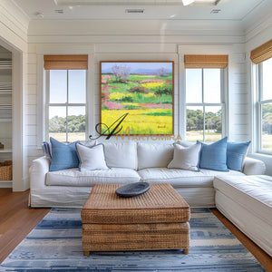 Landscape Wall Art | Acrylic Landscape Painting | Landscape Wall Art For Living Room #DF021