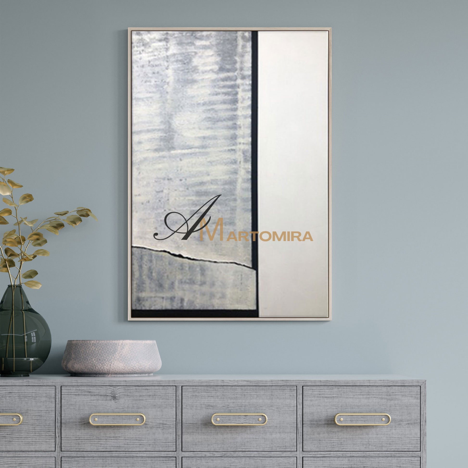 Wabi Sabi Art | Abstract Canvas Art | Neutral Wall Art | Large Abstract Wall Art #SH008