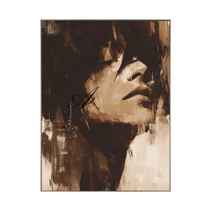 Art Portraits | Beautiful Woman Painting | Acrylic Wall Art | Large Wall Art #AP034
