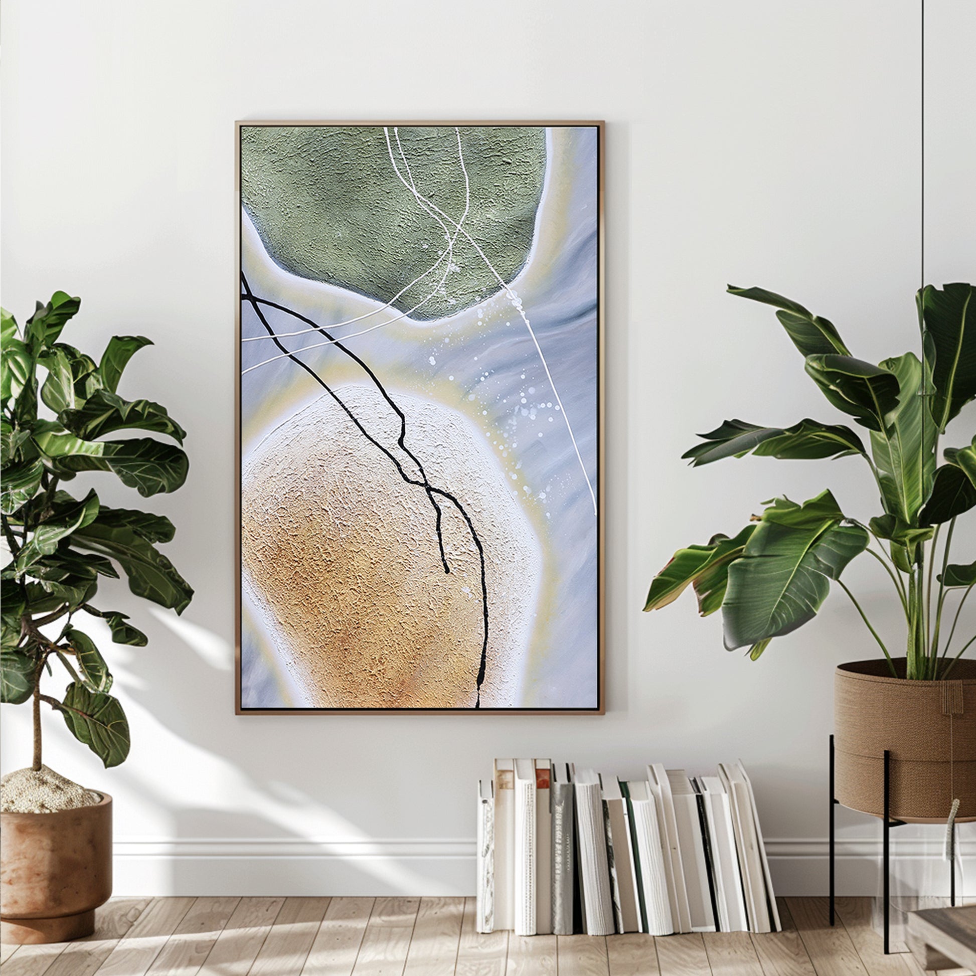 Textured Canvas Art | Large Textured Wall Art | Modern Abstract Wall Art | Abstract Geometric Art #DF012