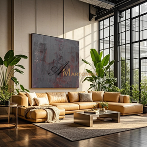 Black Wall Art | Contemporary Abstract Wall Art | Large Abstract Canvas Art #DF048