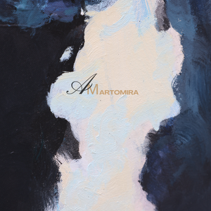 Animal Wall Art | Blue And Black Wall Art | Dog On Painting | Modern Abstract Art #DF040