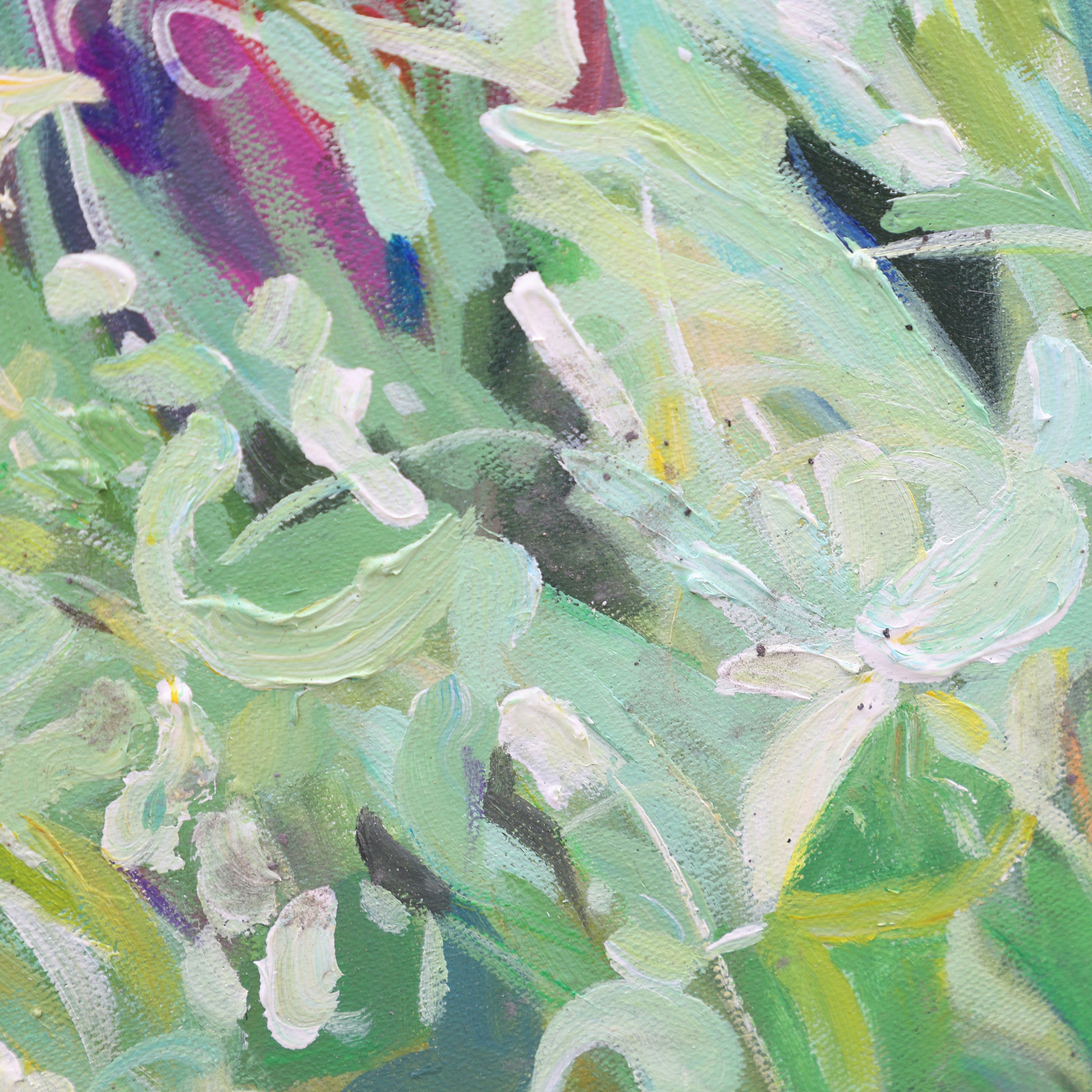 Grass Painting | Painting Grass Green | Colorful Wall Art | Modern Wall Decor Art #DF044
