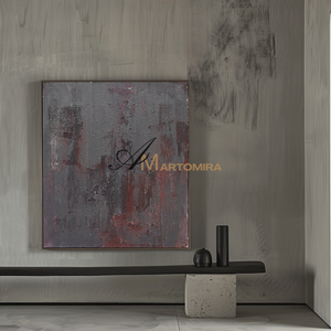 Black Wall Art | Contemporary Abstract Wall Art | Large Abstract Canvas Art #DF048